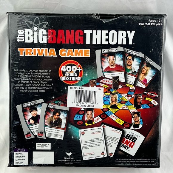 The Big Bang Theory Fact or Fiction Trivia Game Brand New Factory Sealed. - Picture 2 of 5